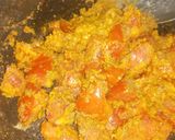 A picture of step 7 of Gatta Curry.