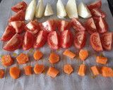 Foto del paso 3 de la receta: Crema de tomate y zanahoria asados