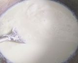 A picture of step 1 of Mango kalakand.