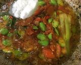 Foto langkah ke 8 dari resep Oseng pedas cumi dan pete.