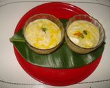 A picture of step 2 of Sunehre –kheerni.