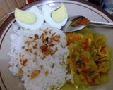 Foto langkah ke 4 dari resep Oyong gambas kuah kuning Vaganza.