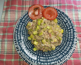 Foto del paso 9 de la receta: Revuelto de Calabacín con Jamón y carne picada