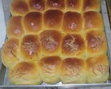 Foto langkah ke 7 dari resep Roti Sobek Coklat Keju (NO MIXER-NO Telur-metode all in).