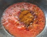 A picture of step 2 of Mushroom masala.
