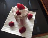 A picture of step 3 of Strawberry Milkshake.