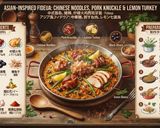 Foto del paso 5 de la receta: Fideuá de Fideos Chinos con Codillo y Pavo al Limón