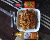 A picture of step 5 of Chapati noodles.