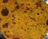 A picture of step 5 of Missi roti.