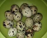 Foto langkah ke 1 dari resep Sate Telur Puyuh Bacem.
