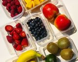 Gyümölcs saláta, mézes lime-os öntettel recept fázis 1 fotója