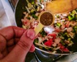 A picture of step 3 of Chowmein.