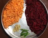 A picture of step 1 of Beetroot Cutlets.
