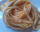 Foto del paso 3 de la receta: Pasta Casera al Huevo con Bocconcino y Cherry