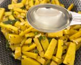 A picture of step 4 of Yam Fry.