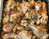 Foto del paso 6 de la receta: Pollo al horno con uvas 🍇
