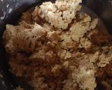 A picture of step 2 of Sattu paratha.