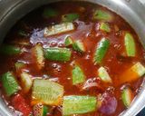 Gambar langkah 2 resipi Acar Timun Masak.