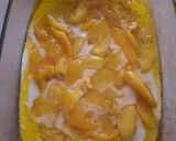 A picture of step 3 of Peach Cobbler.