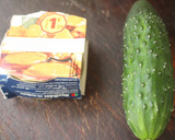 Foto del paso 4 de la receta: Aperitivo de pepino con mejillones y aceitunas
