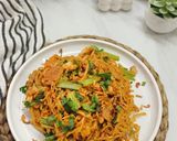 Foto langkah ke 7 dari resep Mie Goreng Pedas.