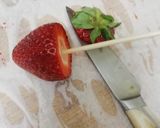 Foto del paso 2 de la receta: Fresas con chocolate