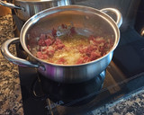 Foto del paso 3 de la receta: Guisantes con jamón