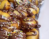 A picture of step 2 of Cinnamon puffs.
