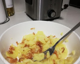 Foto del paso 8 de la receta: Tortilla de patatas, cebolla caramelizada y queso de cabra