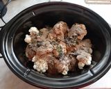 Marokkói mandulás karfiol krémleves lassú főzőben recept fázis 1 fotója
