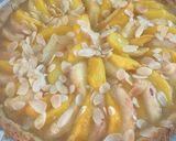 Une image de l'étape 3 de Tarte amande coco aux pêches.