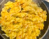 A picture of step 3 of Spanish Potato Omelette with Onion (Tortilla de Patata con Cebolla).