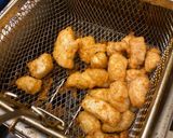 A picture of step 4 of Orange Chicken.
