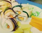 Hình bước làm 10 của món Đậu cuốn sốt tương gừng
