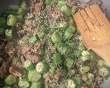 Foto do passo 3 de Carne moída do Futuro com quiabo
