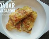 Foto langkah ke 6 dari resep Telur Dadar Macaroni (mpasi 1y+).