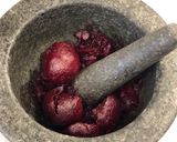 A picture of step 4 of Dark chocolate and beetroot muffins 🍫.