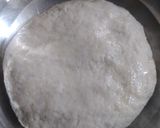 A picture of step 3 of Indian bread(Naan).