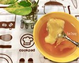Hình bước làm 3 của món Yến Sào Chưng Gừng Mật Ong