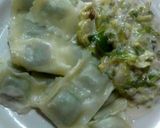 Foto del paso 6 de la receta: Salsita de repollitos de brusela para acompañar mis ravioles de verdura