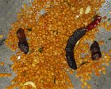 A picture of step 1 of Chane dal ki chutney south cuisine.