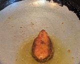 A picture of step 3 of Shorshe Ilish (Hilsa Fish cooked in mustard gravy).