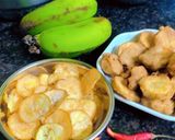 कच्चे केले की पकौड़ी और चिप्स रेसिपी चरण 5 फोटो