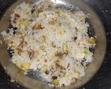 A picture of step 2 of Mango Kheer.