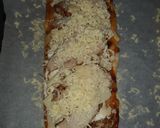 Une image de l'étape 2 de Pizza poulet fromage.