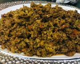 A picture of step 6 of Tawa Keema.