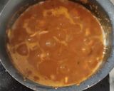 A picture of step 8 of Creamy Mushroom masala gravy.
