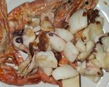 Foto del paso 5 de la receta: Fumet de gambas con mero y patatas