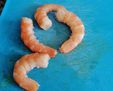 Foto del paso 4 de la receta: Espaguetis de calabacin con bacon y langostinos