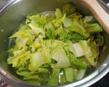 Foto del paso 6 de la receta: Crema de lechuga con calabacín y puerro